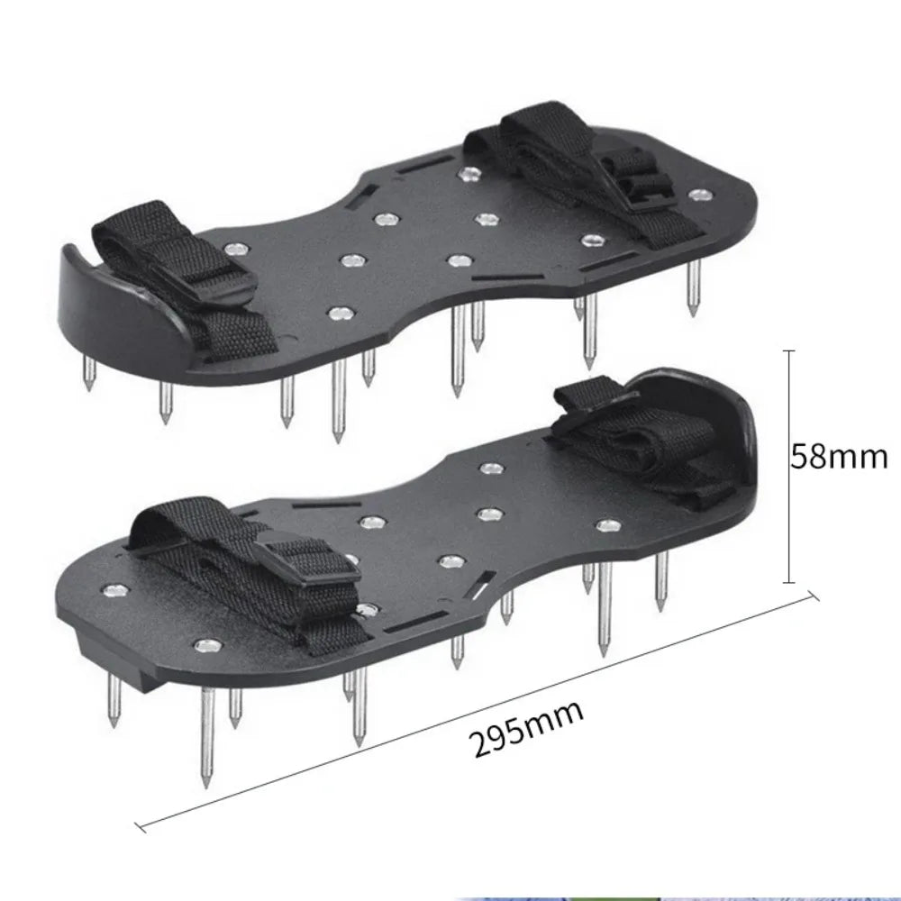 Lawn Aerator Shoes Grass Spiked Gardening Walking Revitalizing Lawn Aerator Sandals